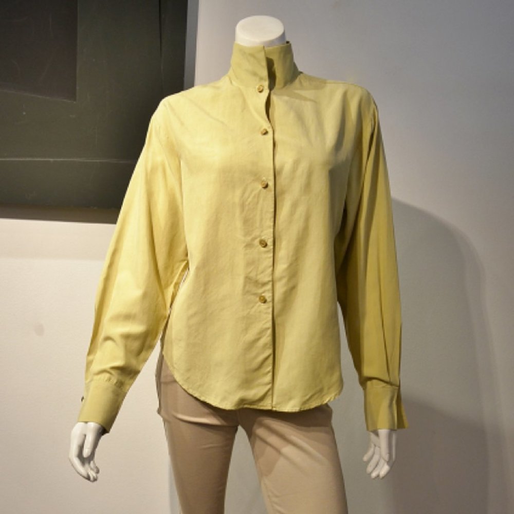 Flatiron Workshop Fuji Silk Button front Shirt